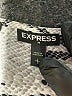 Express Outlet 100% Polyester Animal Print Silver 3/4 Sleeve Blouse Size L - photo 7