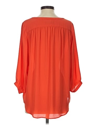 Karen Kane 3/4 Sleeve Blouse (view 2)