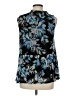 North Style Black Sleeveless Blouse Size M - photo 2