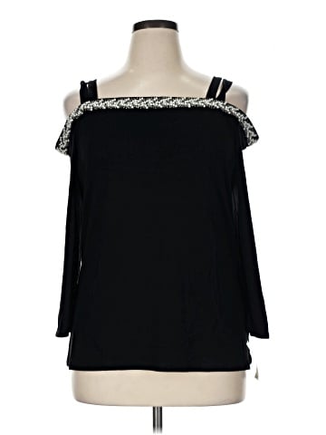 INC International Concepts 3/4 Sleeve Blouse (view 1)