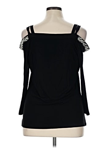 INC International Concepts 3/4 Sleeve Blouse (view 2)