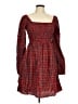 Old Navy Plaid Red Casual Dress Size M (tall) - photo 1