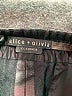 Alice + Olivia 100% Polyurethane Metallic Black Track Pants Size L - photo 7