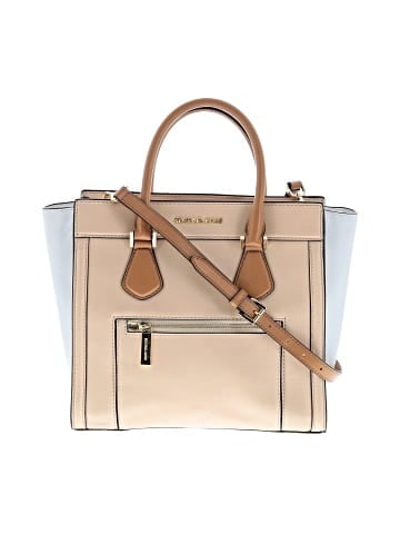 MICHAEL Michael Kors Leather Satchel (view 1)