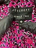 Foxcroft Animal Print Purple 3/4 Sleeve Button-Down Shirt Size 8 - photo 7