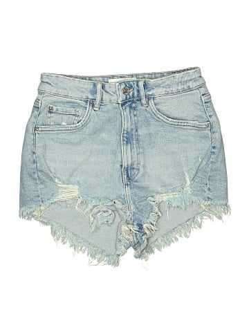 Zara Denim Shorts (view 1)