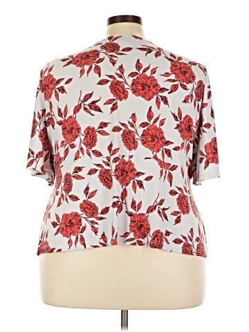 Liz Claiborne Short Sleeve Blouse (view 2)