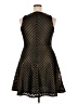 Mossimo 100% Polyester Chevron-herringbone Black Cocktail Dress Size XXL - photo 2