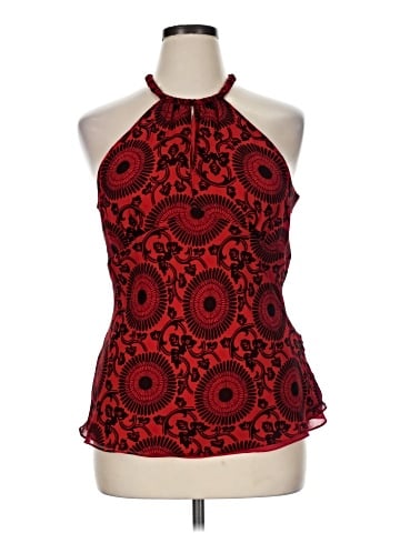 MICHAEL Michael Kors Sleeveless Silk Top (view 1)