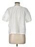 Old Navy 100% Cotton White Short Sleeve Blouse Size L - photo 2