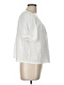Old Navy 100% Cotton White Short Sleeve Blouse Size L - photo 4