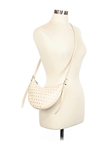 Madewell The Essential Convertible Top Handle Crossbody Mini Bag in Studded Leather (view 2)
