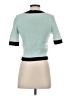 Express 100% Nylon Teal Cardigan Size XS - photo 2