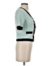 Express 100% Nylon Teal Cardigan Size XS - photo 4