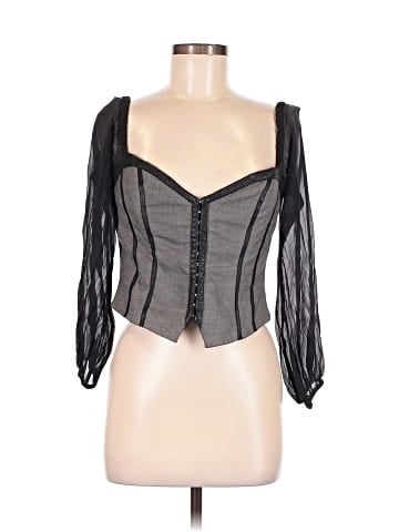 Bebe 3/4 Sleeve Blouse (view 1)
