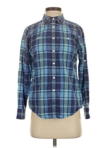 L.L.Bean Long Sleeve Button-Down Shirt (view 1)