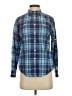 L.L.Bean 100% Cotton Plaid Blue Long Sleeve Button-Down Shirt Size XS - photo 1