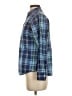 L.L.Bean 100% Cotton Plaid Blue Long Sleeve Button-Down Shirt Size XS - photo 5