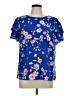Shein Blue Short Sleeve Blouse Size 12 - photo 1