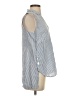 J.Jill Stripes Blue Sleeveless Button-Down Shirt Size XS - photo 4