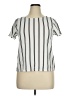Moa Moa Stripes Ivory Short Sleeve Blouse Size XL - photo 1