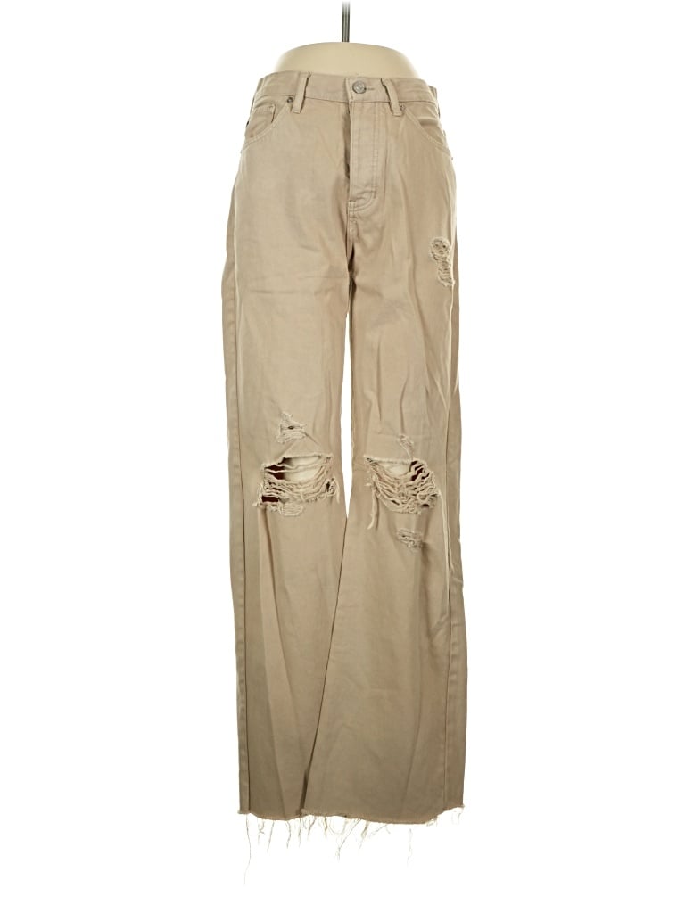 Pre-owned Kancan Jeans Jeans In Tan