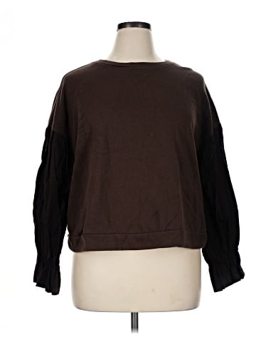 ELOQUII Long Sleeve Top (view 1)