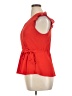 Monteau Red Sleeveless Blouse Size XL - photo 5