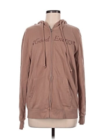 Mighty Fine Zip Up Hoodie (view 1)