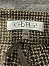 Kasper Houndstooth Brown Dress Pants Size 12 - photo 7