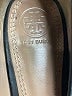 Tory Burch 100% Leather Black Flats Size 9 1/2 - photo 3