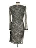Tommy Hilfiger Paisley Gray Cocktail Dress Size 10 - photo 2