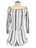 Roxy 100% Cotton Stripes White Romper Size S - photo 2