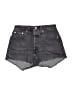 Levi's Gray Denim Shorts Size 24 waist - photo 1
