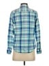 L.L.Bean 100% Cotton Plaid Green Long Sleeve Button-Down Shirt Size XS - photo 2