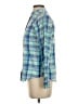 L.L.Bean 100% Cotton Plaid Green Long Sleeve Button-Down Shirt Size XS - photo 5
