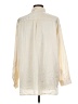 Missguided Ivory Long Sleeve Button-Down Shirt Size 10 - photo 2