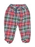 Mayoral 100% Cotton Plaid Red Casual Pants Size 3-6 mo - photo 1