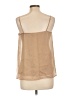 The Limited 100% Polyester Tan Sleeveless Blouse Size L - photo 2