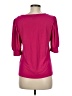 CeCe Pink 3/4 Sleeve Top Size M - photo 2