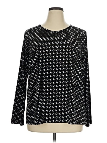Liz Claiborne Long Sleeve Top (view 1)