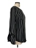 dalia 100% Polyester Black Long Sleeve Blouse Size L - photo 4