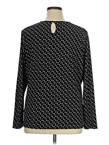 Liz Claiborne Long Sleeve Top (view 2)