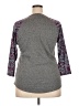 Lularoe Gray 3/4 Sleeve Top Size 22 - 24 - photo 2
