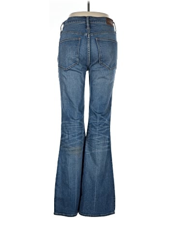 Madewell Flea Market Flare Jeans in Maribel Wash (view 2)