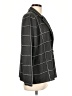 MING WANG Plaid Gray Black Blazer Size L - photo 4