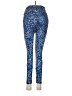 X by Gottex Animal Print Blue Leggings Size M - photo 2