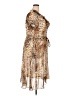 Fashion Bug 100% Polyester Animal Print Brown Cocktail Dress Size 20 - photo 4