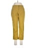 Eddie Bauer Solid Yellow Cargo Pants Size 8 - photo 1