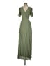 Lulus 100% Rayon Green Casual Dress Size S - photo 1